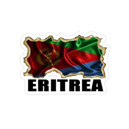 Transparent Eritrea Sticker