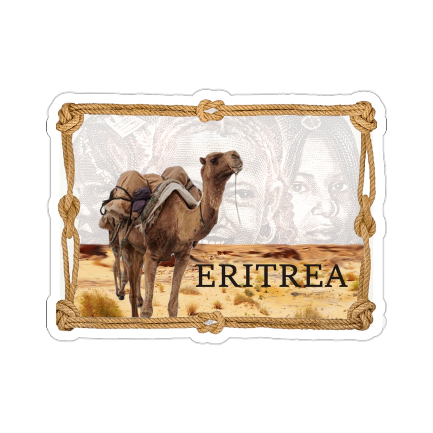 Eritrean camel  Stickers